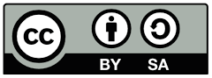 Logo of the CC BY-SA 4.0 License
